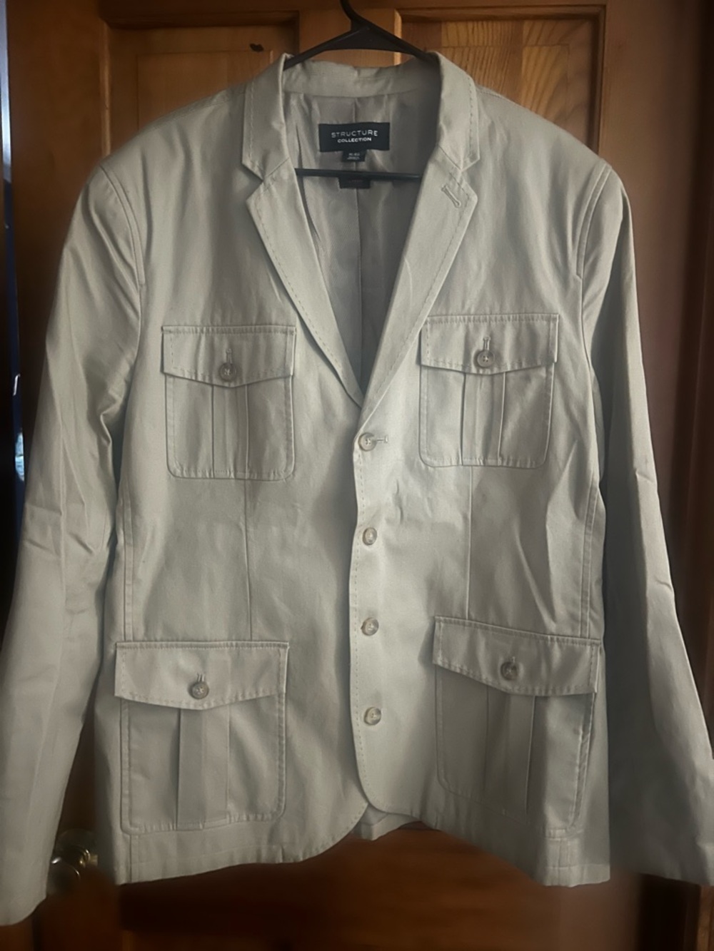 Structure khaki Casual Blazer Jacket